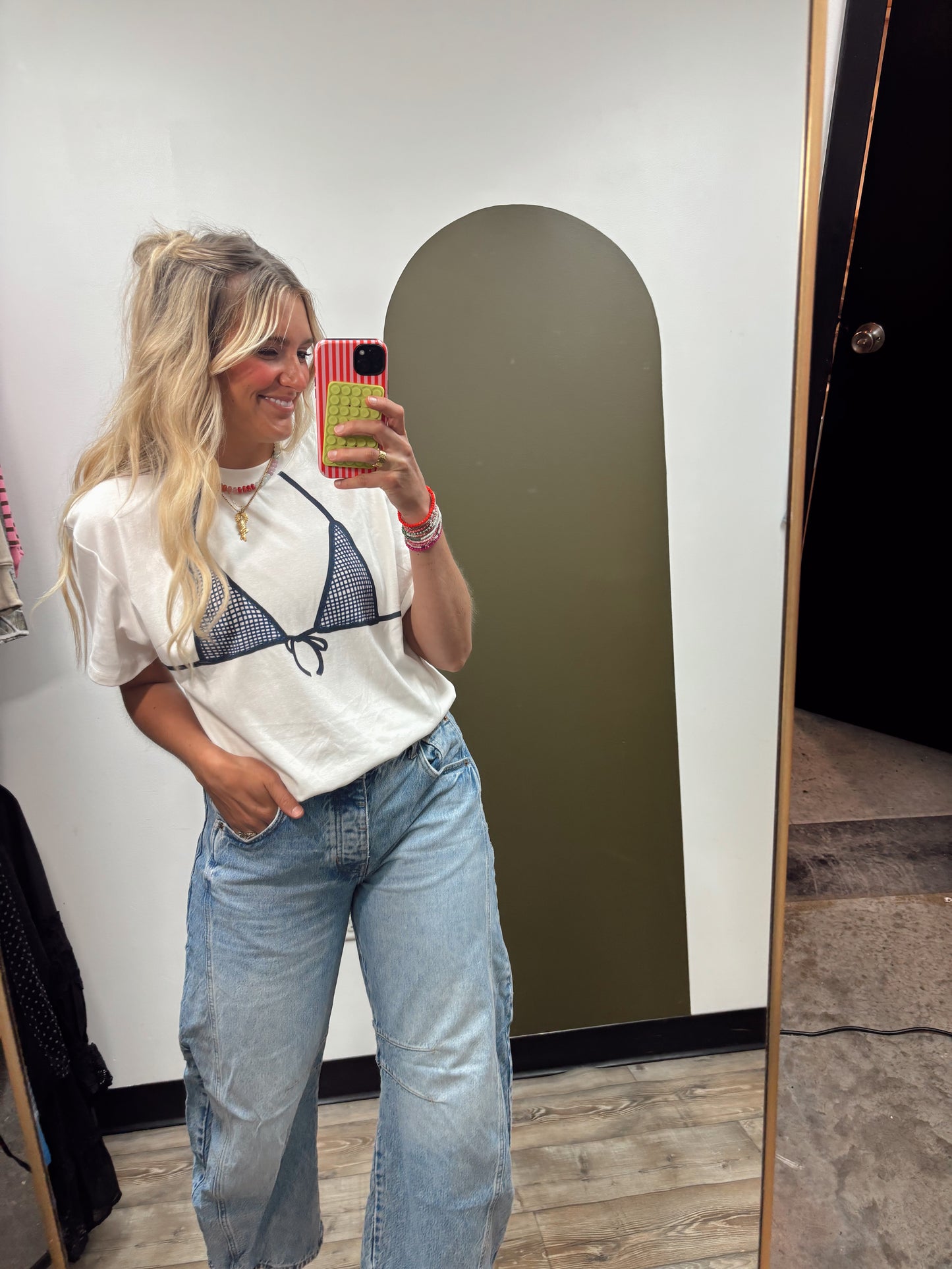 Triangle Bikini Tee