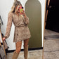 Amara Wrap Mini Dress