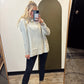 Aspen Mock Neck Sweater (Grey)
