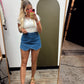 Leila Denim Skort