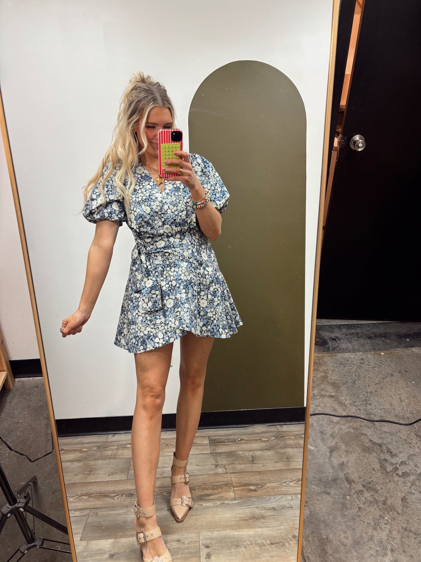 Jimena Floral Wrap Dress
