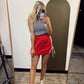 Track Star Skirt (Red)