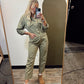 Jeanette Utility Jumpsuit (Sage)