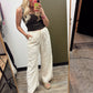 Boca Crochet Pant (Cream)