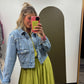 Denim Daisy Jacket