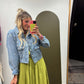 Denim Daisy Jacket