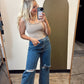 Khloe Scoop Top (Khaki)