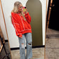 Maisie Seam Sweater (red)