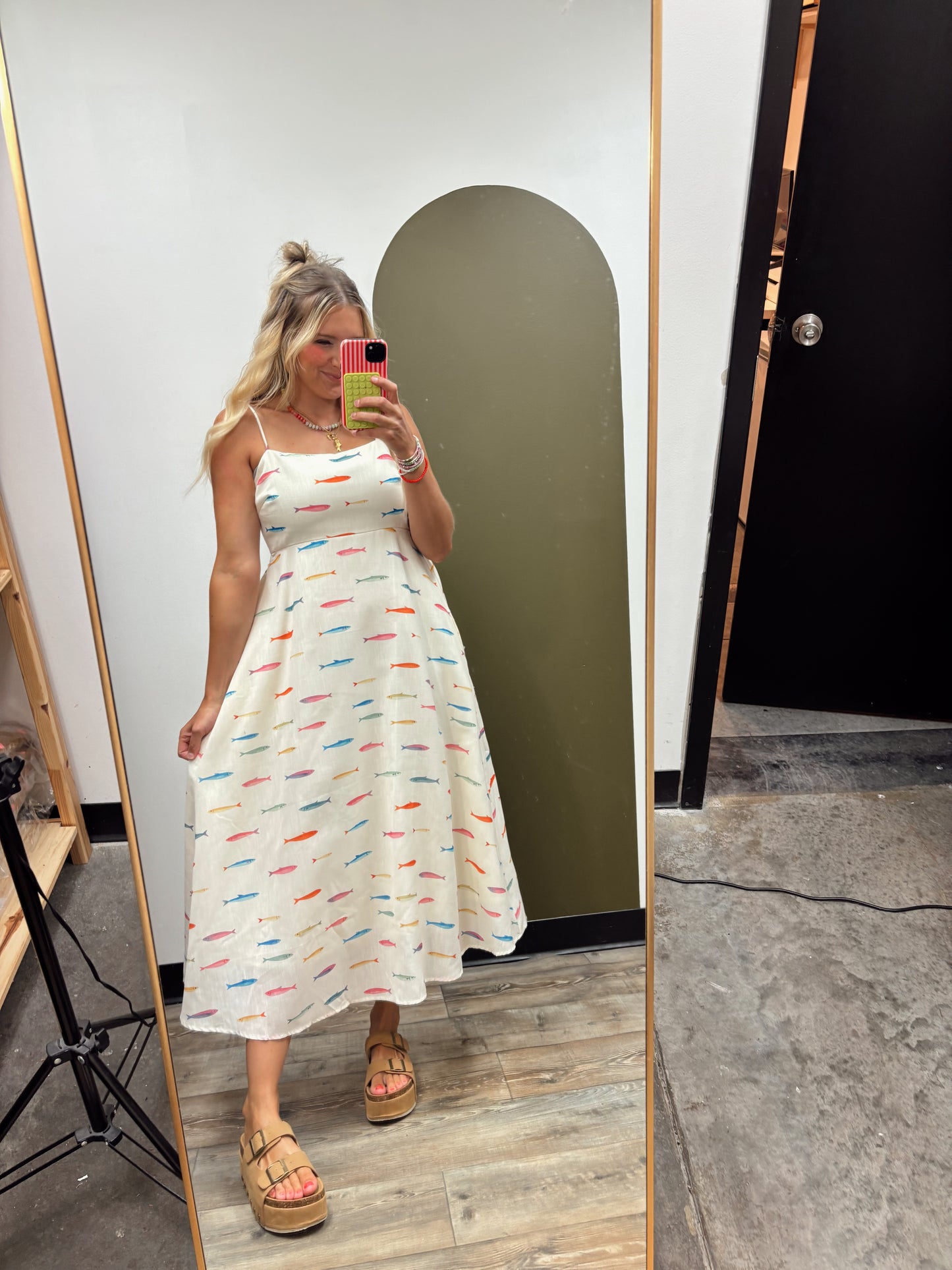 Swimming With The Fishes Maxi Dress