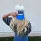 Mama Puff Trucker (Blue)