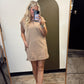 City Weekend Zipper Dress (Taupe)