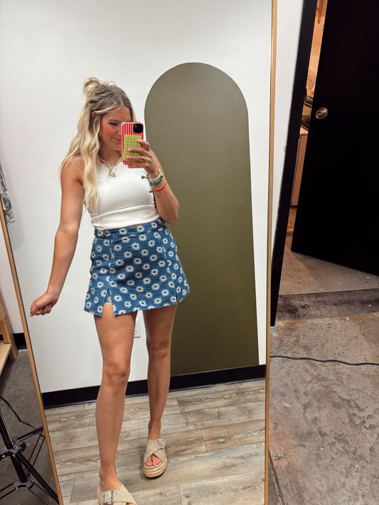 Georgia Flower Skort