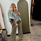 Colleen Cape Denim Jacket