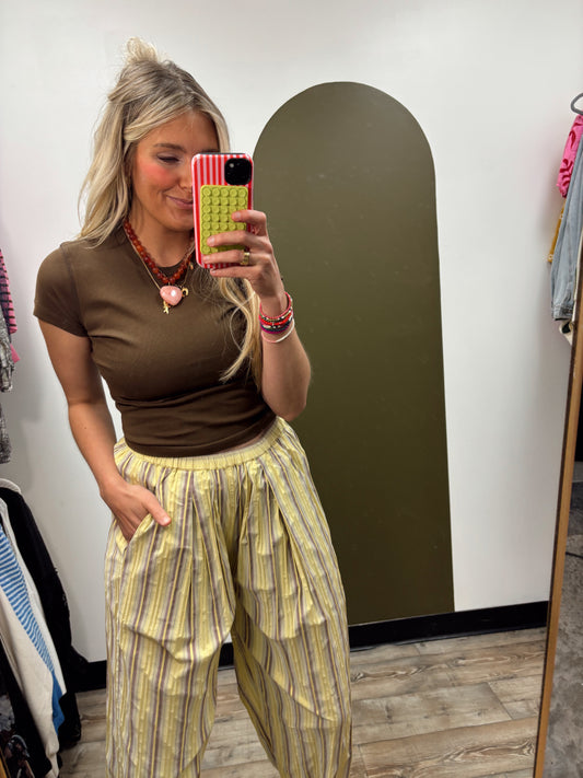 Fit Me Tee (Brown)