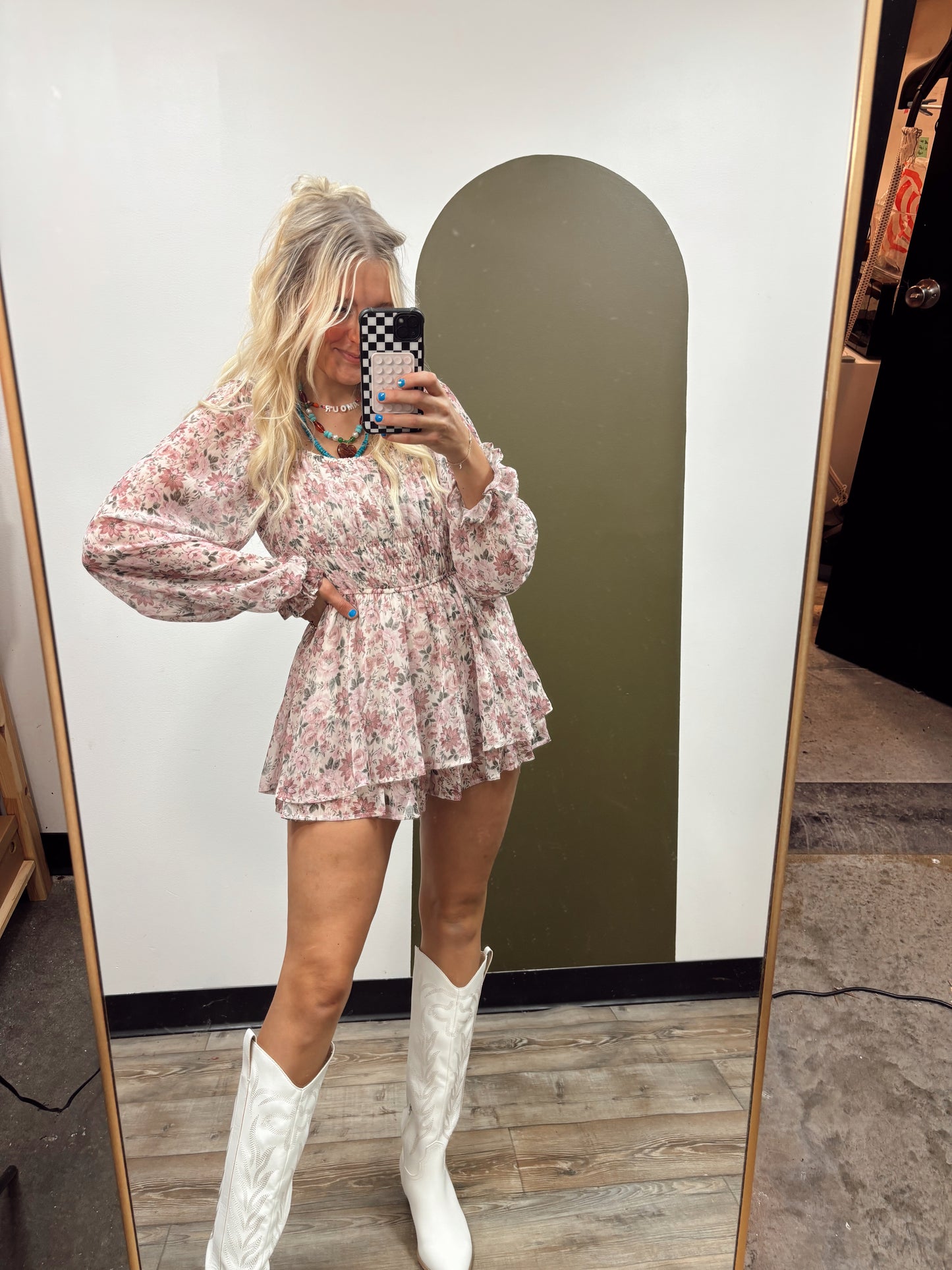 Sylvie Floral Romper