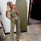 Everyday Ease Stripe Set (Olive)