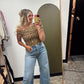 Dont Get It Twisted Polka Dot Top