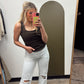 Rena Ruched Tank (Chocolate)