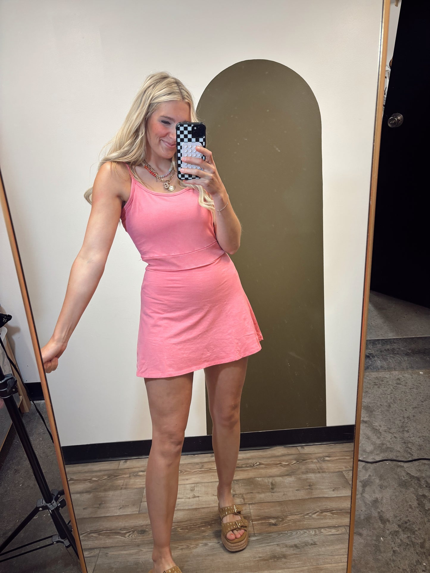 Kimber Skort Dress (Pink)