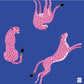Flirty Leopard Mat (Cobalt)