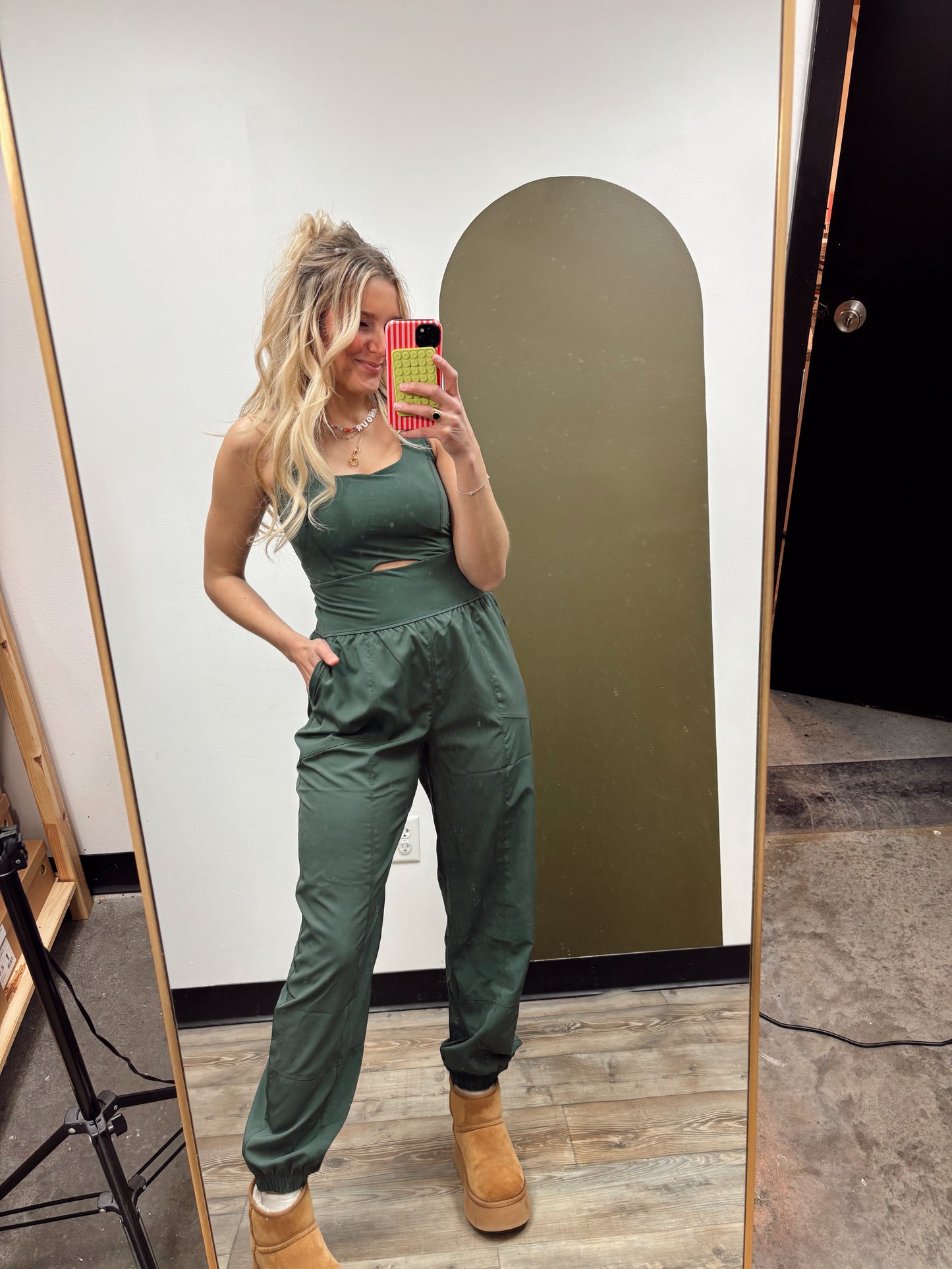 Like Butter Onesie (Olive)