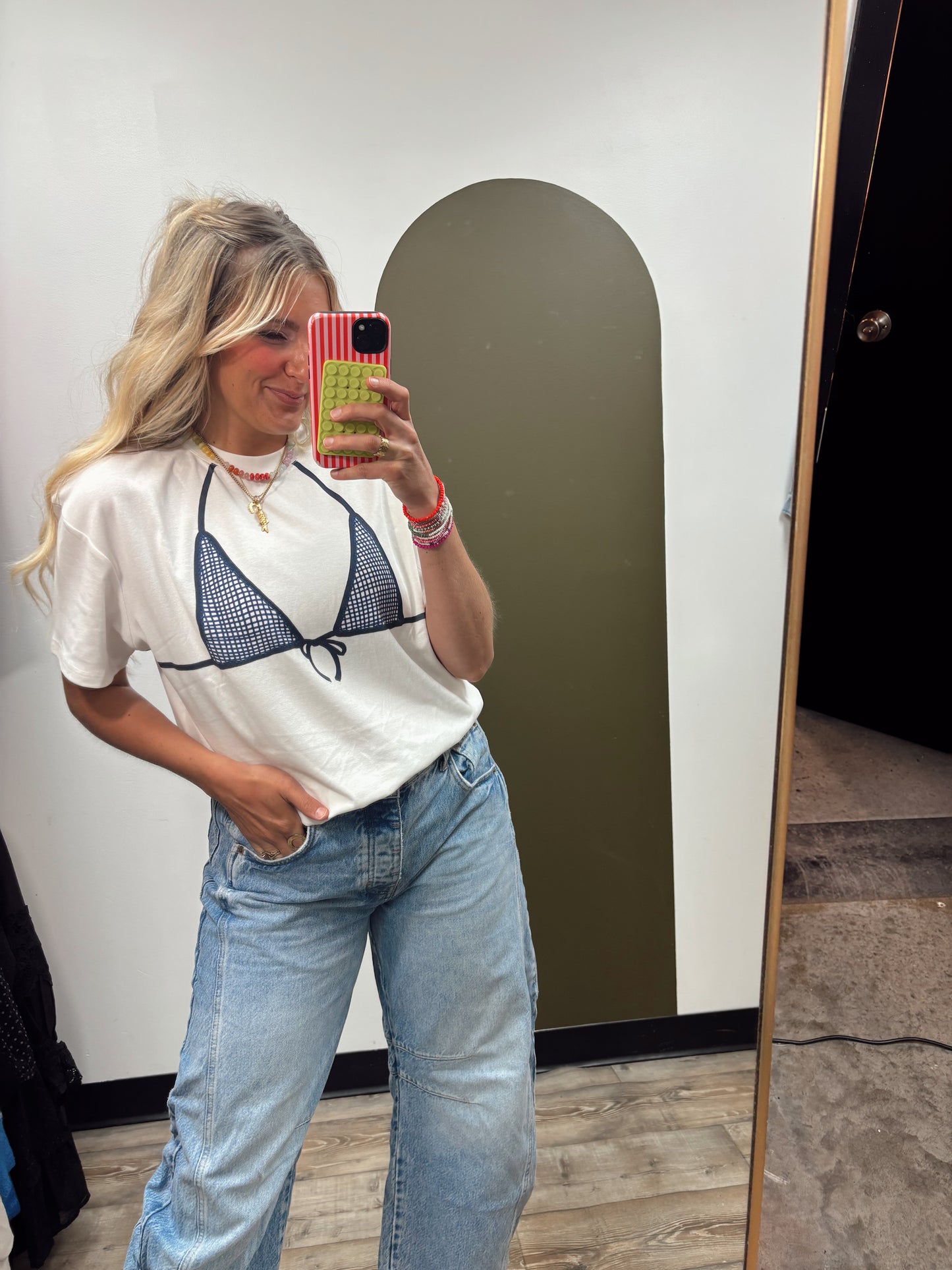 Triangle Bikini Tee