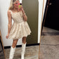 Aubree Corset Mini Dress