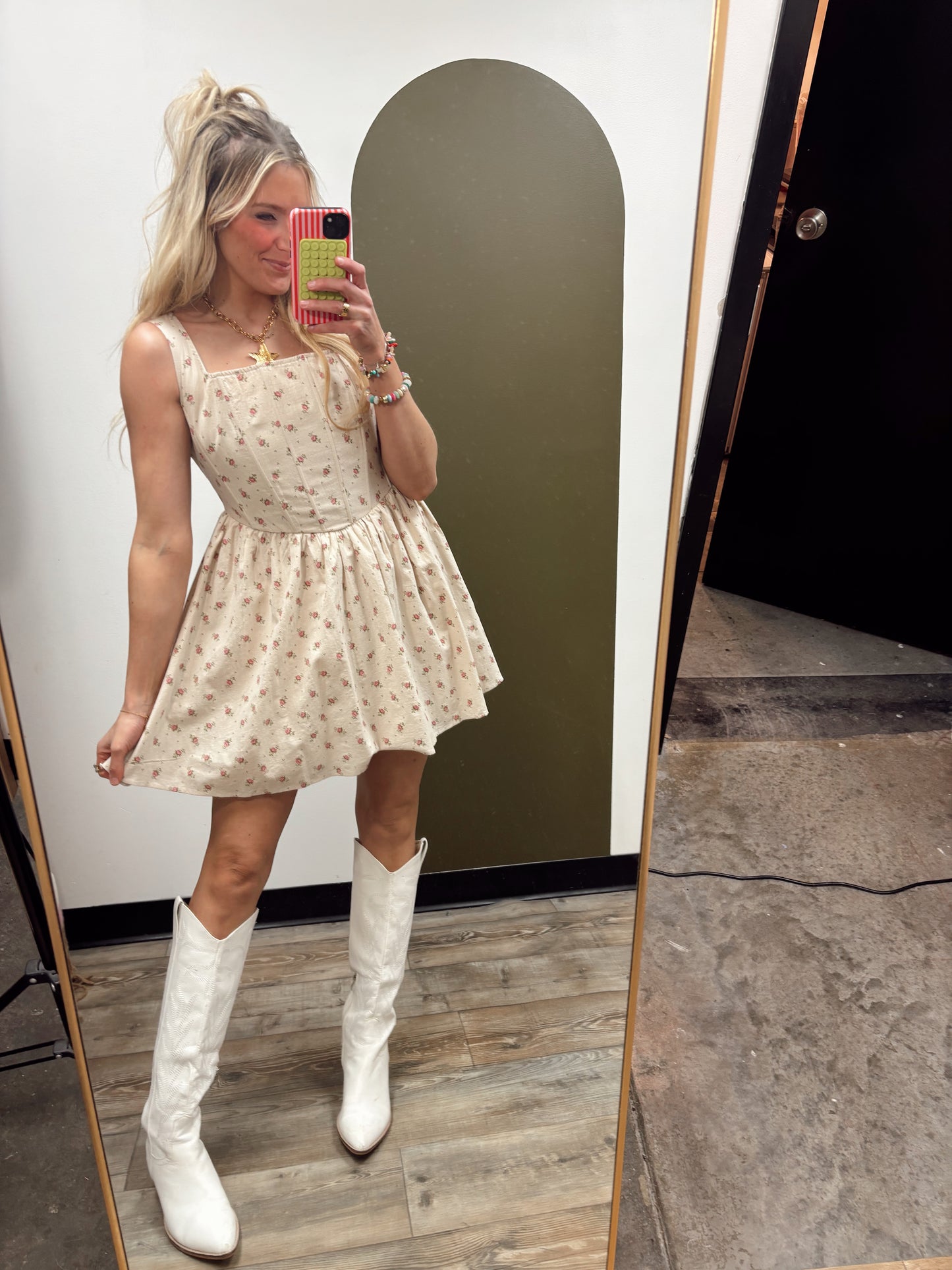 Aubree Corset Mini Dress