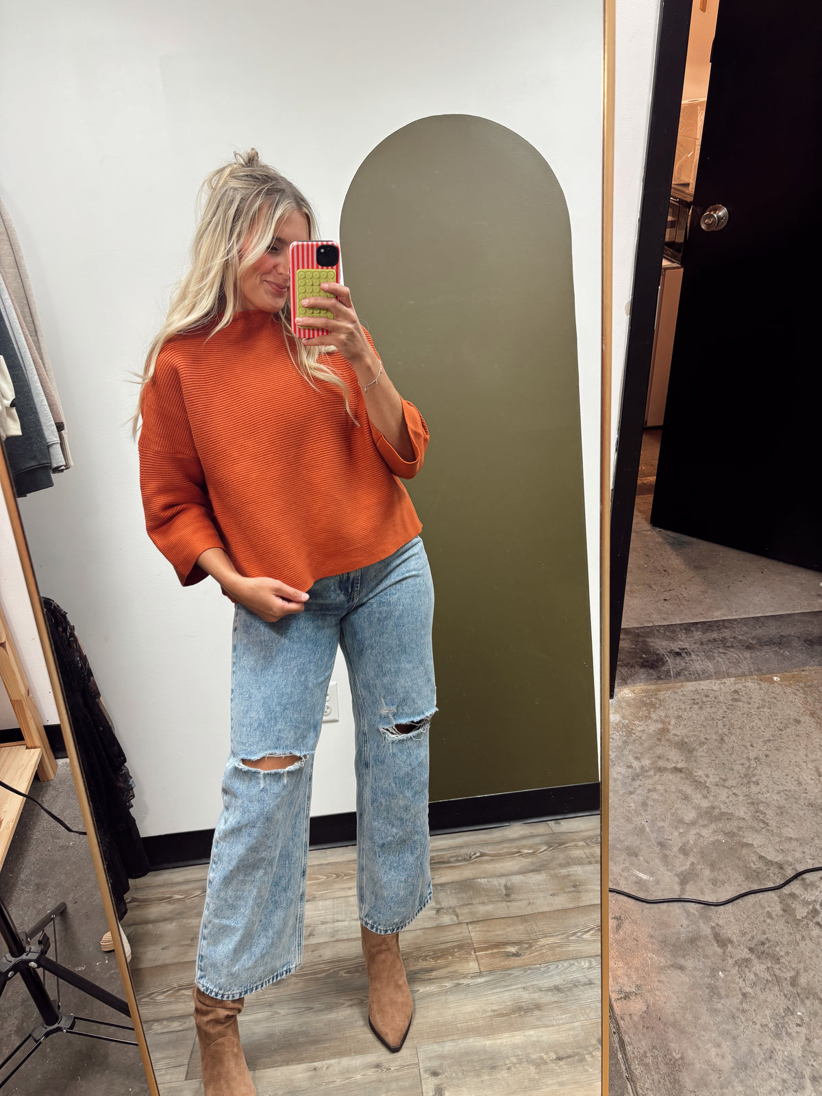 Not So Casual Top (Ginger)