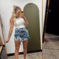 Jaquard Textured Skort