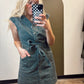 Kathleen Button Dress (Grey)