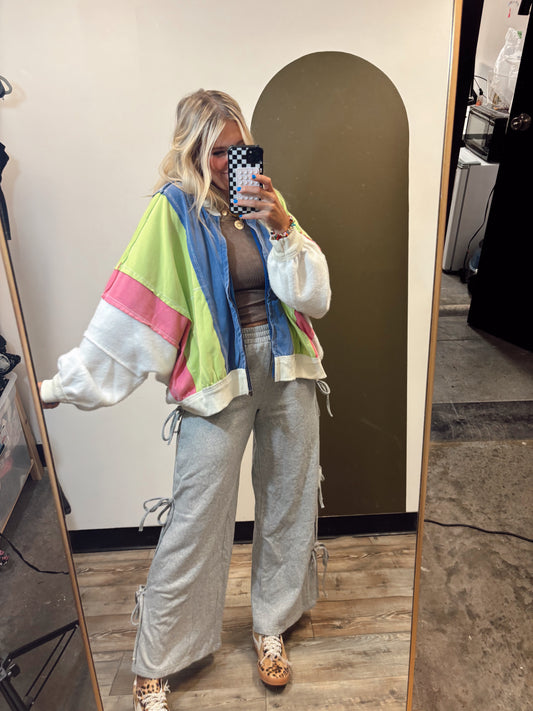 Starburst Zip Up