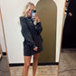 Open Gym Sweat Dress (Black)