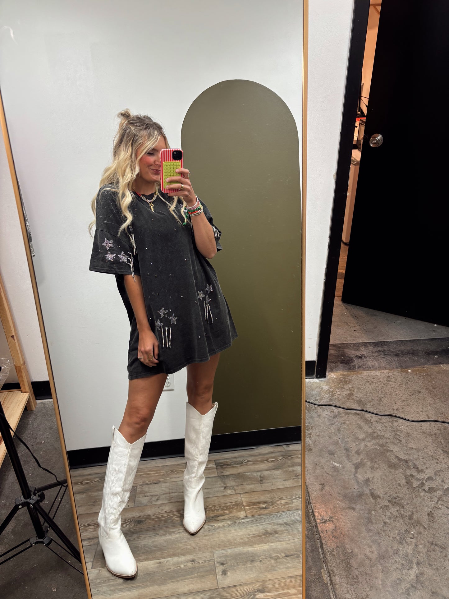 Shooting Star Tee Dress