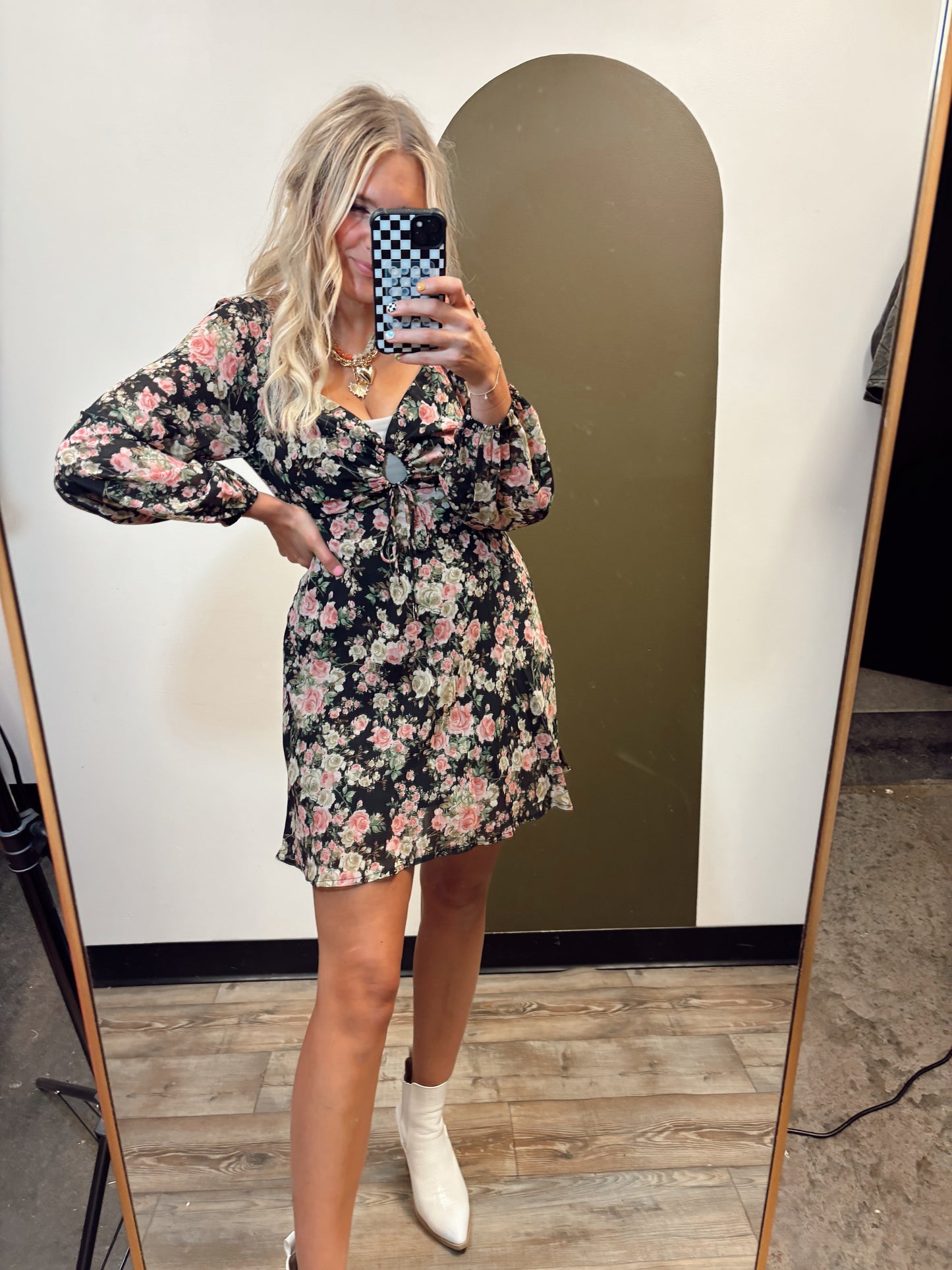 Midge Floral Mini Dress
