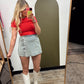 Luciana Detail Denim Skort
