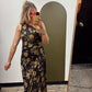 Total Eclipse Pleat Dress (Floral Print)