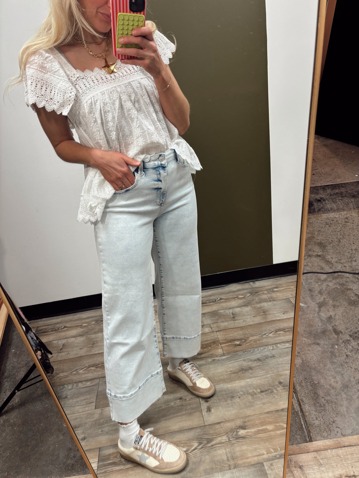 Carter Crop Wide Leg