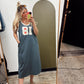 Courtside Seats Maxi Dress