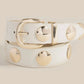 Metallic Disc Studded Belt