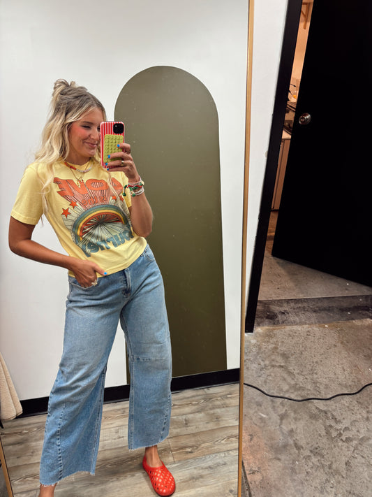 Love Is The Journey Crop Tee