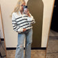Addison Stripe Pullover