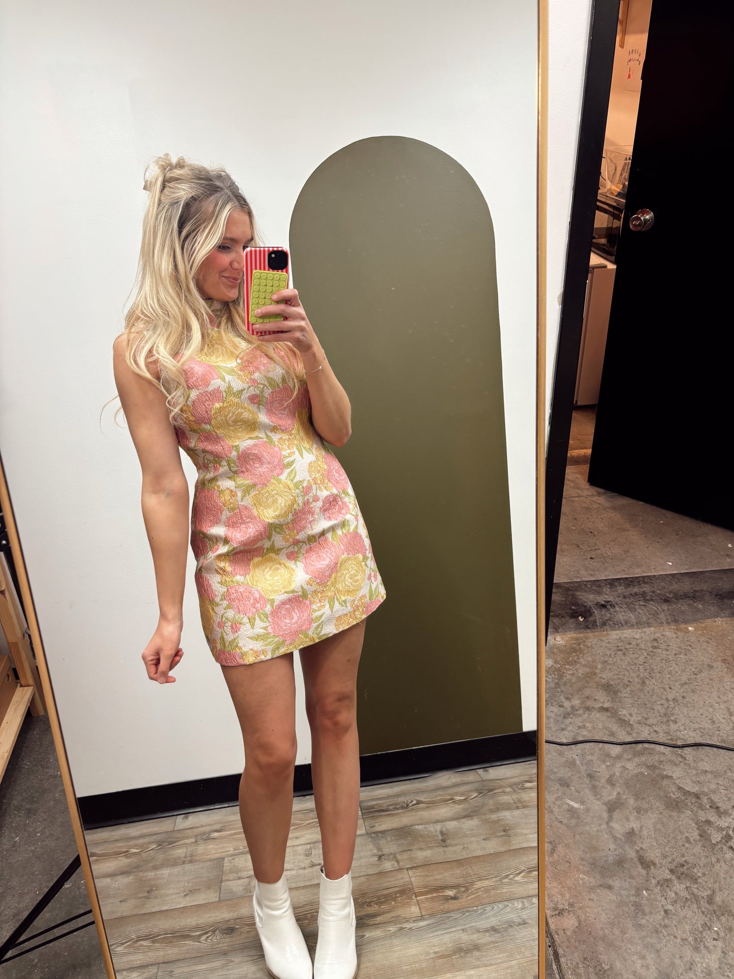 Serena Floral Mini Dress