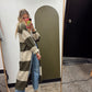 Chunky Stripe Long Cardigan