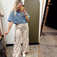 Vivienne Denim Top (Blue)