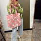 Cherries & Bows Quilted Tote