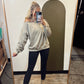 Evelyn Loose Fit Sweatshirt (Taupe)