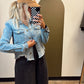 Above The Fray Denim Jacket