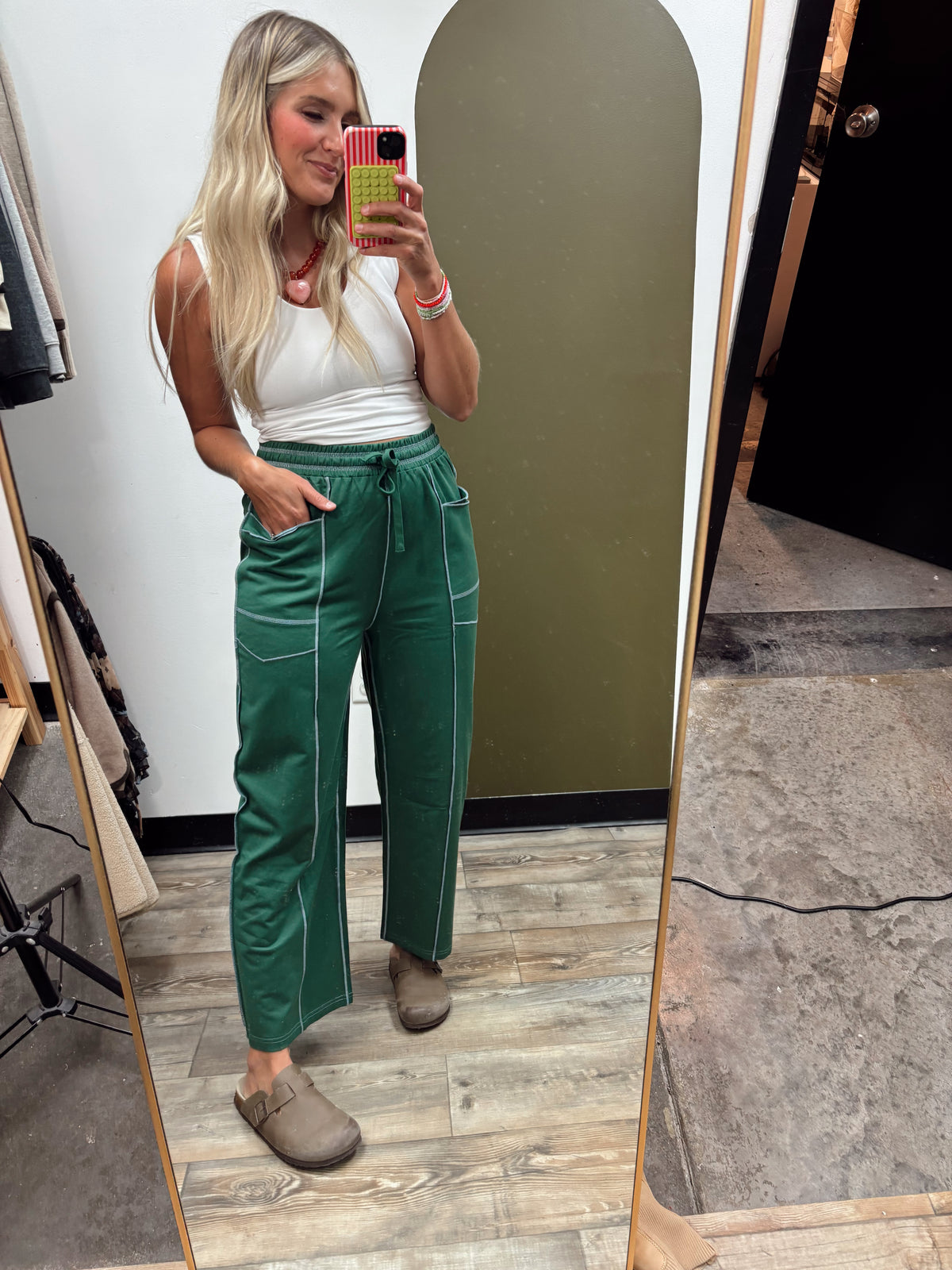 Margaret Sweat Pant (Green)