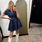 Concert Date Denim Dress